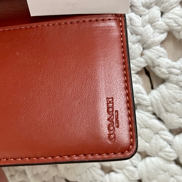 Coach Pink Wallet with C Logo - Picture 11 of 13